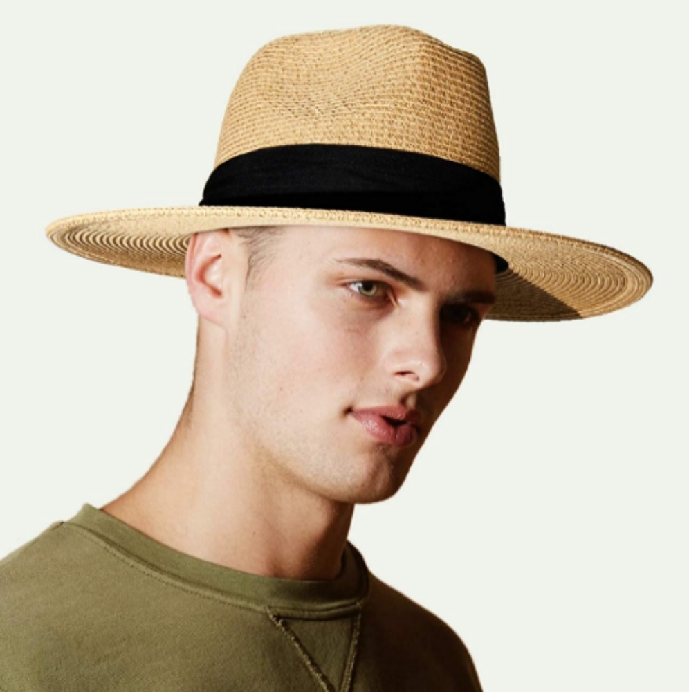 😎 Bestseller New Mens Straw Beach Hat 🏖️ - Picture 5 of 10